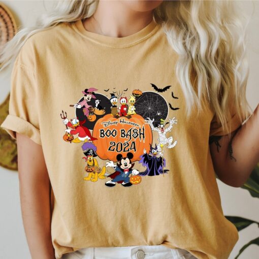 Comfort Colors® Disney Halloween Boo Bash 2024 Shirt