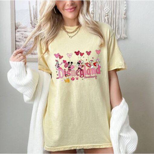 Comfort Colors® Disneyland Valentine T-Shirt, Valentines Day T-Shirt