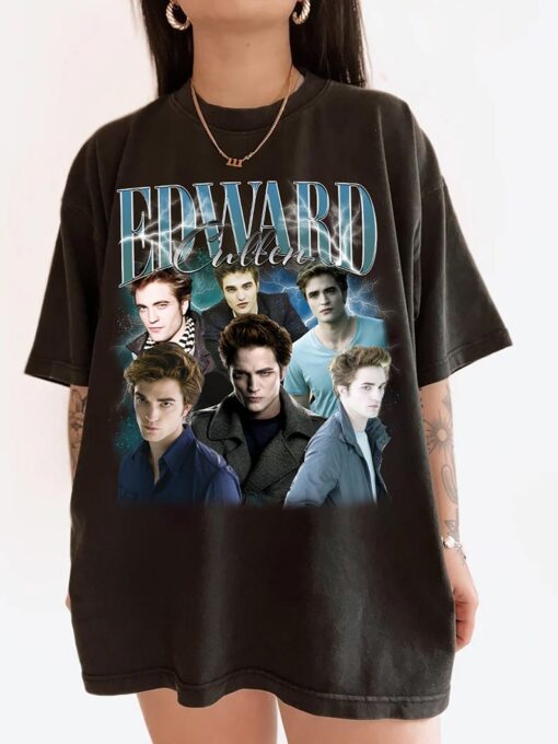 Limited Edward Cullen Vintage T-Shirt, Graphic Unisex T-shirt