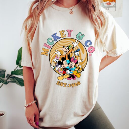 Comfort Colors® Mickey & Co Est 1928 Shirt, Mickey and Friends Shirt