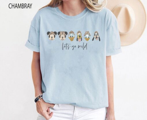 Disney Animal Kingdom Shirt, Let's Get Wild Shirt, Disney Safari Shirt