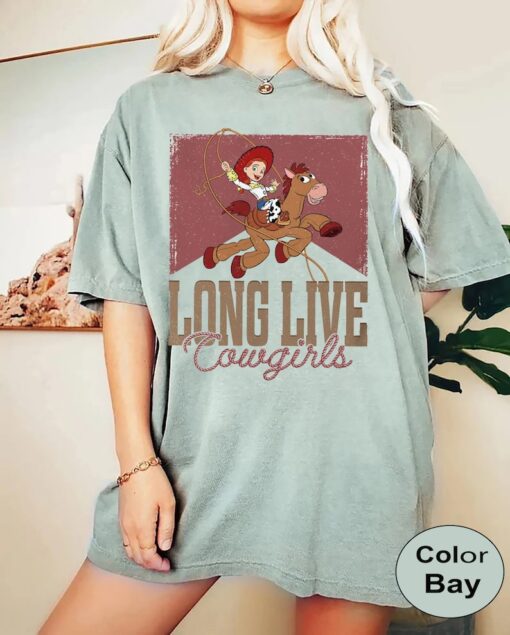 Comfort Color Vintage Long live cowgirls cowboys Shirt
