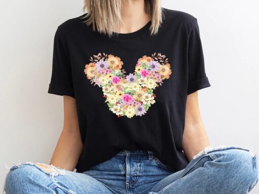 Epcot Flower And Garden Festival Shirt, Flower Mickey Head Shirt