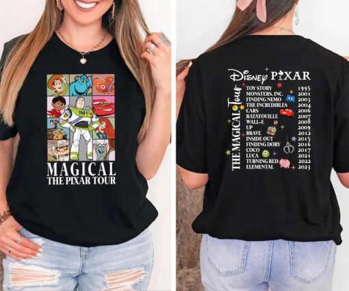 Disney Magical Pixar Tour Shirt, Disney Epcot Shirt