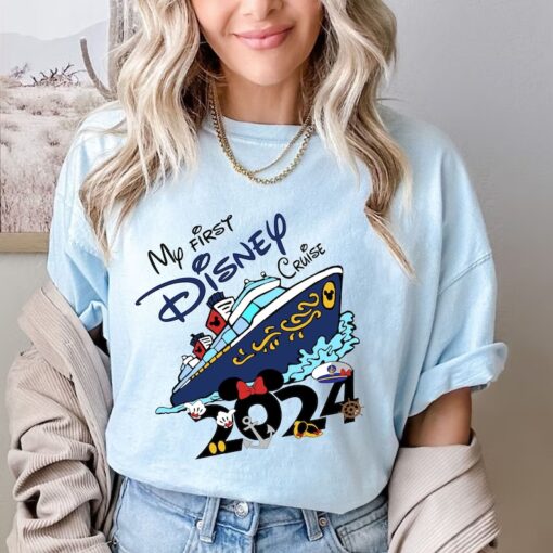 Comfort Colors® My First Disney Cruise 2024 Shirt