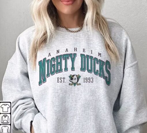 Vintage Anaheim Mighty Ducks Shirt/ Merch Vintage 90s Sweatshirt