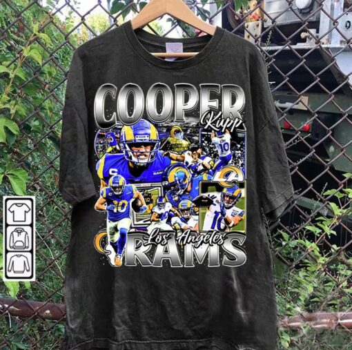 Vintage 90s Graphic Style Cooper Kupp T-Shirt, Cooper Kupp Hoodie