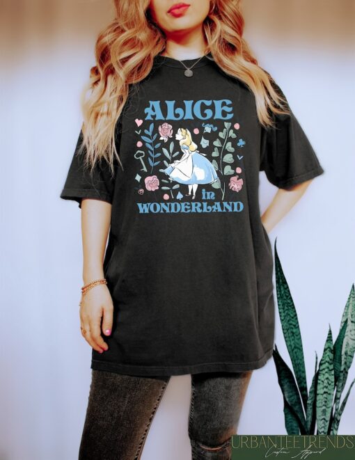 Retro Alice in Wonderland Shirt, Alice Adventure Sweatshirt