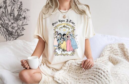 Comfort Colors® Princess Once Upon A Time Vintage Shirt