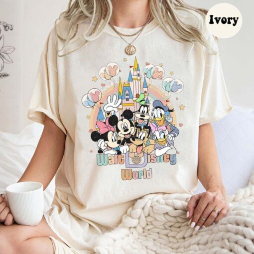 Retro Walt Disney World Shirt, Kids Disney Shirt