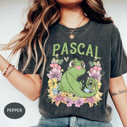 Comfort Color Retro Disney Pascal Floral Shirt