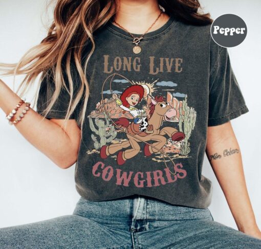 Disney Pixar Toy Story Jessie Long Live Cowgirls Shirt