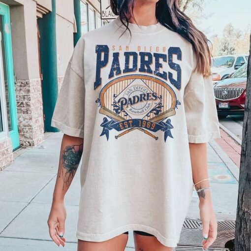 San Diego Baseball Sweatshirt....Vintage Style San Diego Baseball