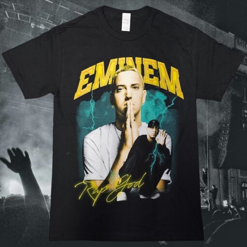 Eminem 90' Hip Hop Graphic T-shirts S-XXL