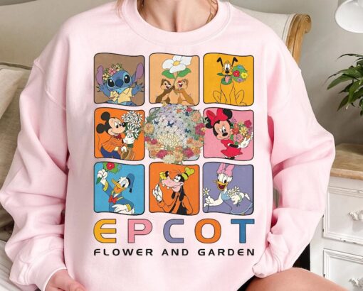 Retro Disney Epcot Flower & Garden Festival 2024 Shirt