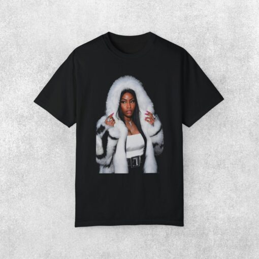 Hot Rapper Nicki Minaj Queen Graphic Tee, Y2K Iconic Unisex Shirt