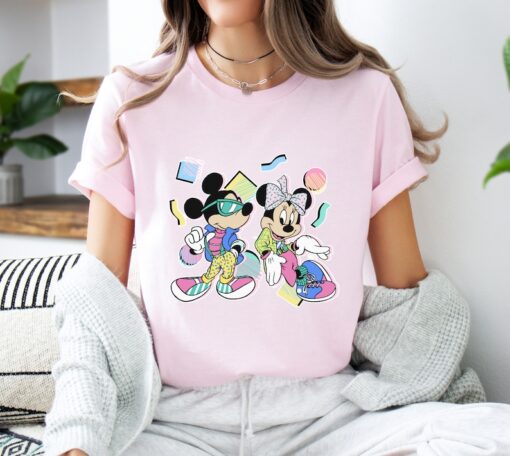 Disney Mickey And Friends Mickey And Minnie 80s Style Disneyland Famil