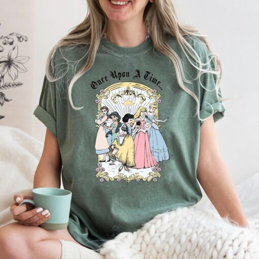 Comfort Colors® Princess Once Upon A Time Vintage Shirt