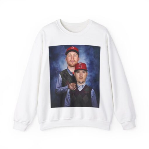 Mike Trout Brandon Drury Los Angeles Angels Vintage Sweatshirt Angels