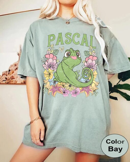 Comfort Color Retro Disney Pascal Floral Shirt