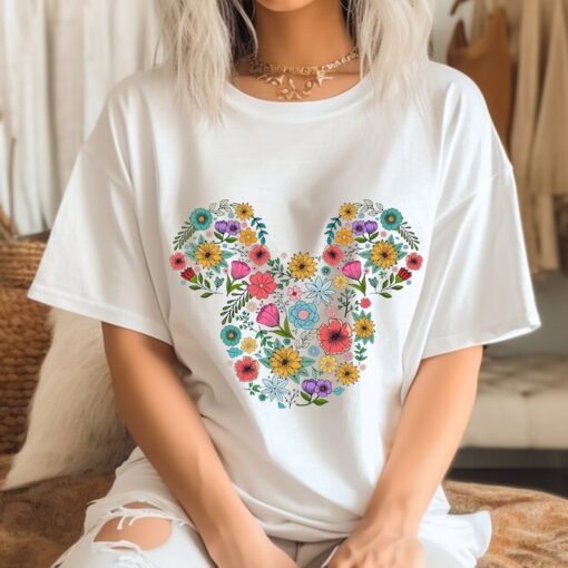 Comfort Colors® Flower Mickey Shirt, Disney Garden Festival Shirt