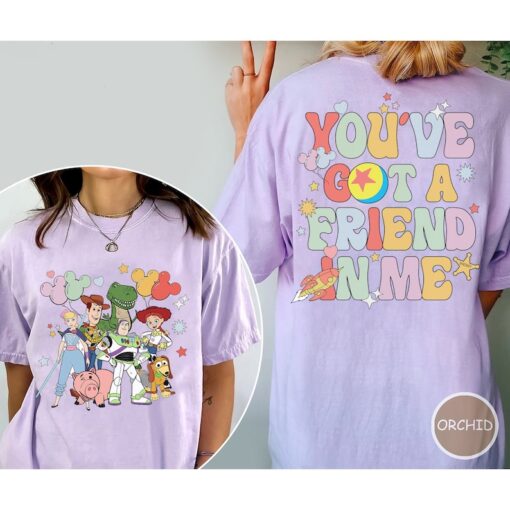 Comfort Color Vintage Toy Story Shirt, You've Got A Friend In Me
