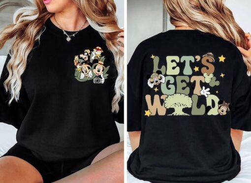 Lets Get Wild Disney Shirt, Animal Kingdom Shirt