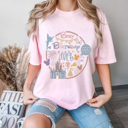 Comfort Colors® Best Birthday Ever Shirt, Magical Castle Shirt