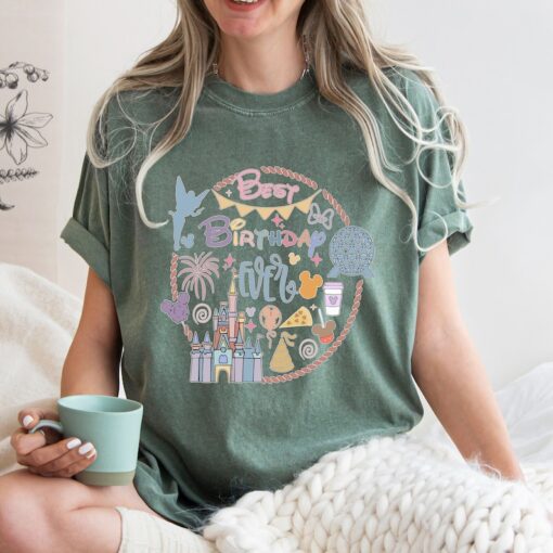 Comfort Colors® Best Birthday Ever Shirt, Magical Castle Shirt