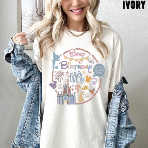 Comfort Colors® Best Birthday Ever Shirt, Magical Castle Shirt