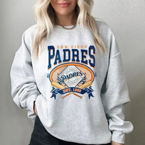 Vintage 90s San Diego Baseball Sweatshirt San Diego Baseball Crewneck
