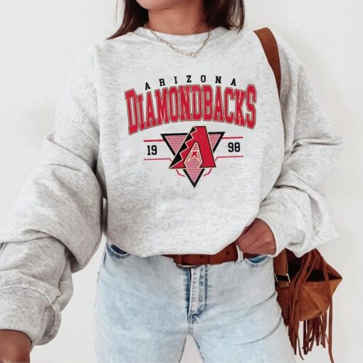 Vintage Arizona Diamondbacks Sweatshirt , Arizona Baseball Shirt