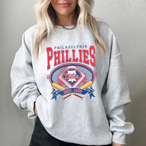 Vintage Philadelphia Phillies Baseball Sweatshirt