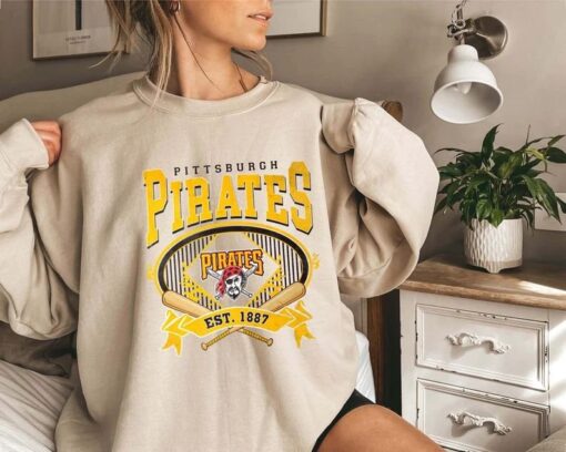 Vintage Pittsburgh Pirates Baseball Sweatshirt