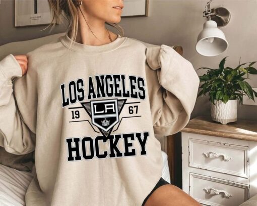 Vintage Style Los Angeles Sweatshirt, Los Angeles Kings Hockey