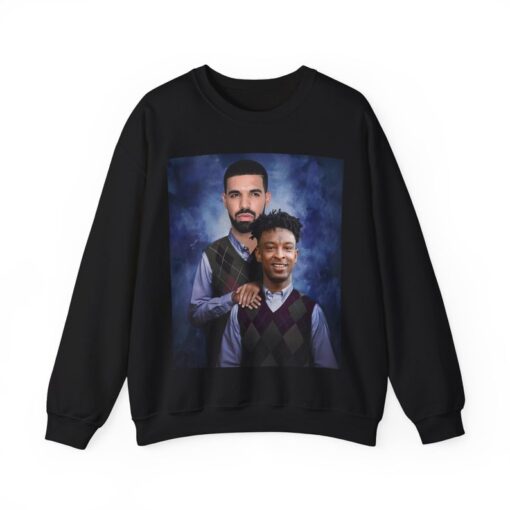 Drake 21 Savage Vintage Sweatshirt Drake Merch Hoodie Graphic Tee Step