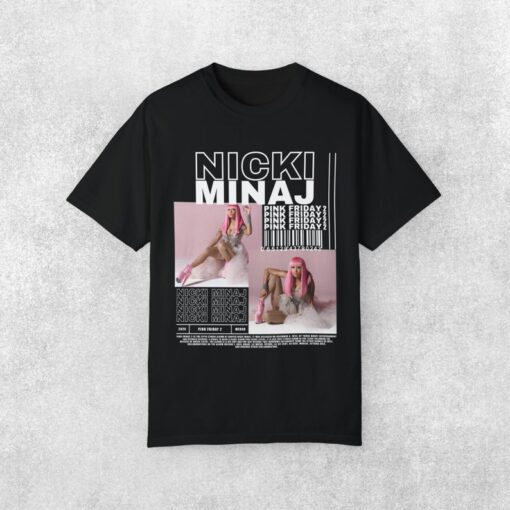 Nicki Pink Friday Tour Promo shirt, Hip Hop Artist tshirt