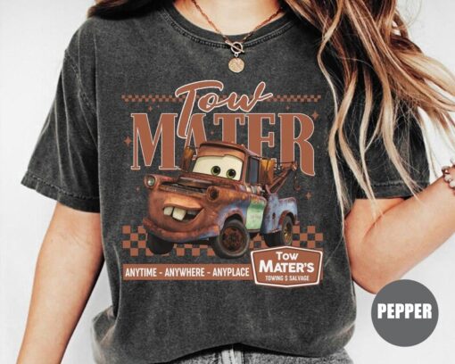 Retro Tow Mater Comfort Colors Shirt, Vintage Tow Mater Shirt