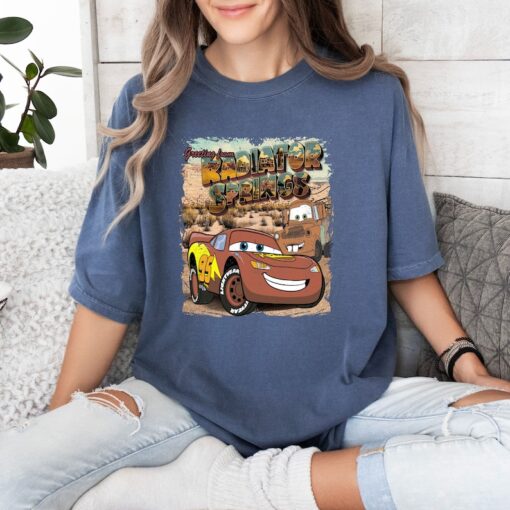 Comfort Colors® Vintage Disney McQueen Shirt