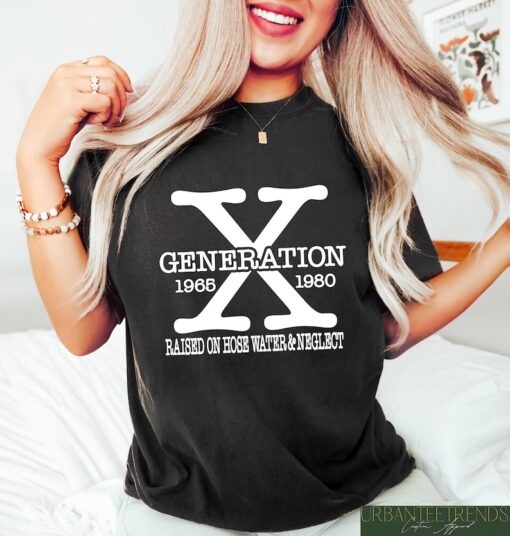Gen X Colors TShirt Generation X T-Shirt Gen X TShirt Generation X