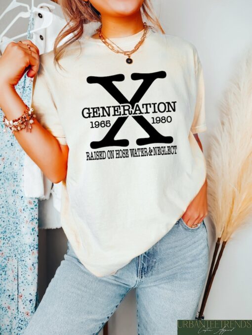 Gen X Colors TShirt Generation X T-Shirt Gen X TShirt Generation X