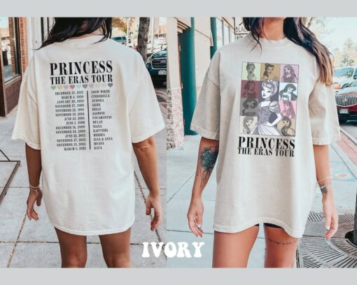 Comfort Colors® Princess The Eras Tour Shirt, Princess Tour Shirt