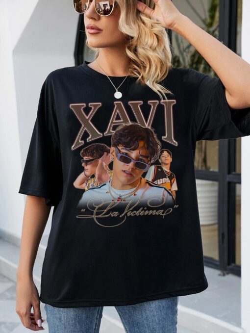 XAVI vintage look t-shirt playera regional mexicano