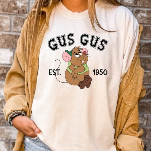 Comfort Colors® Gus Gus Est. 1950 Shirt, Disney Cinderella Shirt