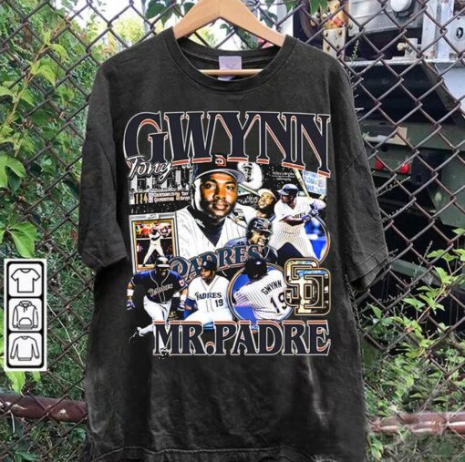 Vintage 90s Graphic Style Tony Gwynn TShirt - Tony Gwynn Vintage