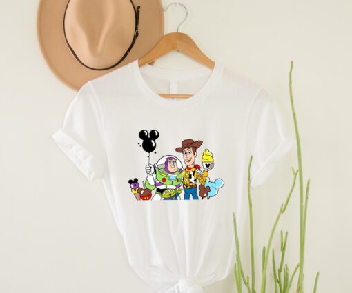 Woody and Buzz Lightyear Snacks Shirt, Disney Toy Story Shirt