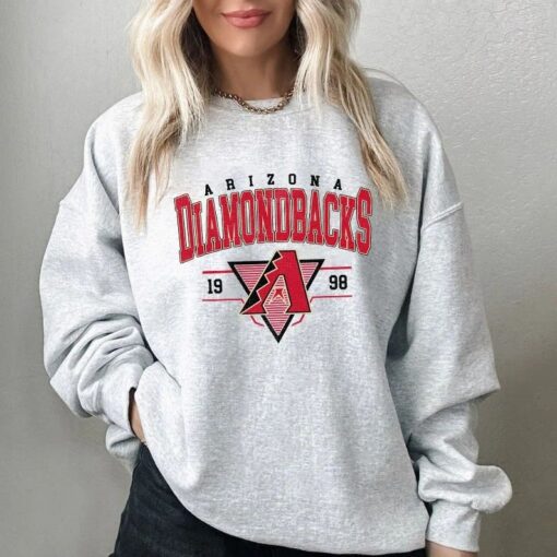 Vintage Arizona Diamondbacks Sweatshirt , Arizona Baseball Shirt