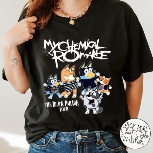 Blue Dog Muffiin My Chemical Romance Shirt