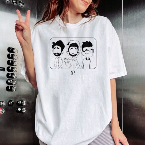 AJR Shirt, Vintage AJR Shirt, The Click Album Shirt, AJR Chibi Shirt