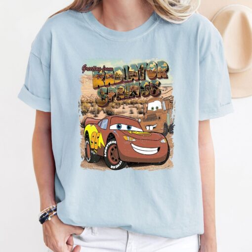 Comfort Colors® Vintage Disney McQueen Shirt